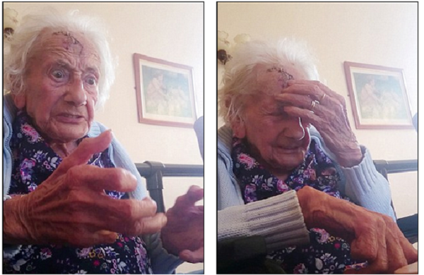 89YearOld Grandma With Weeks To Live Filmed Beggi