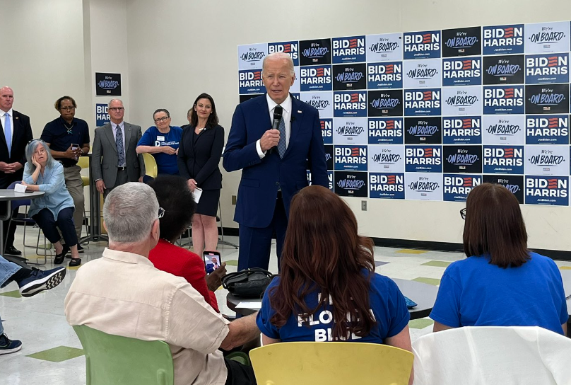 Joe Biden Campaigns in Florida for More Abortions